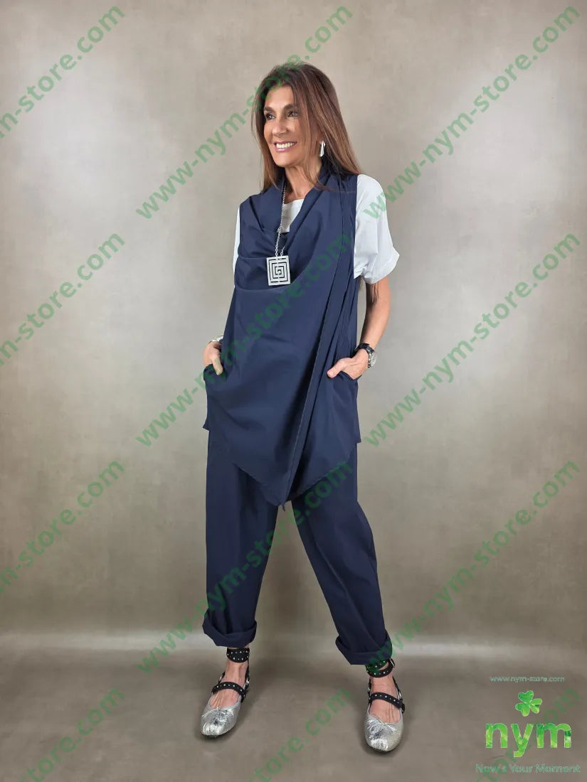 tunica incrocio di bengalina 65vi30ny5ea - CAMICIA