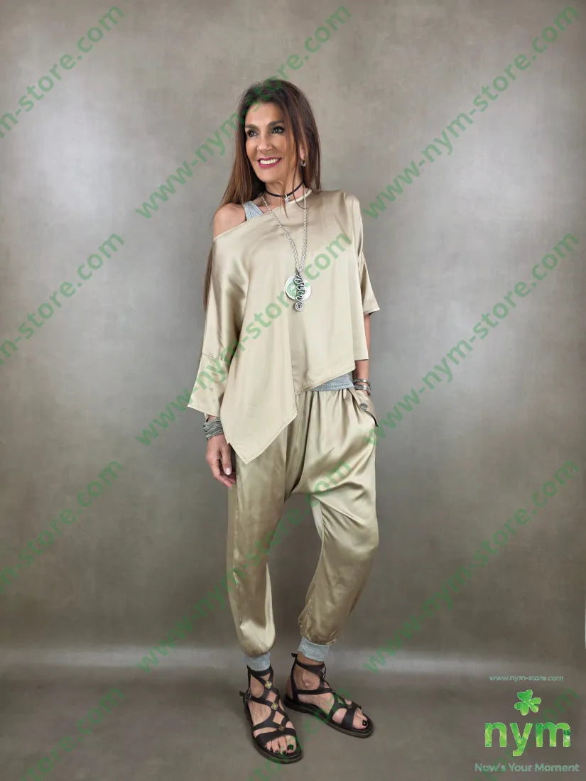 tunica irregolare elastan 96vi4ea - CAMICIA