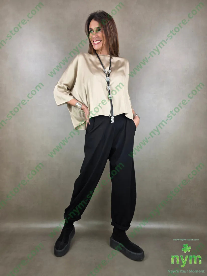 tunica irregolare elastan 96vi4ea CAMICIA