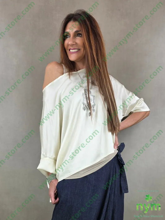 tunica irregolare elastan 96vi4ea - CAMICIA
