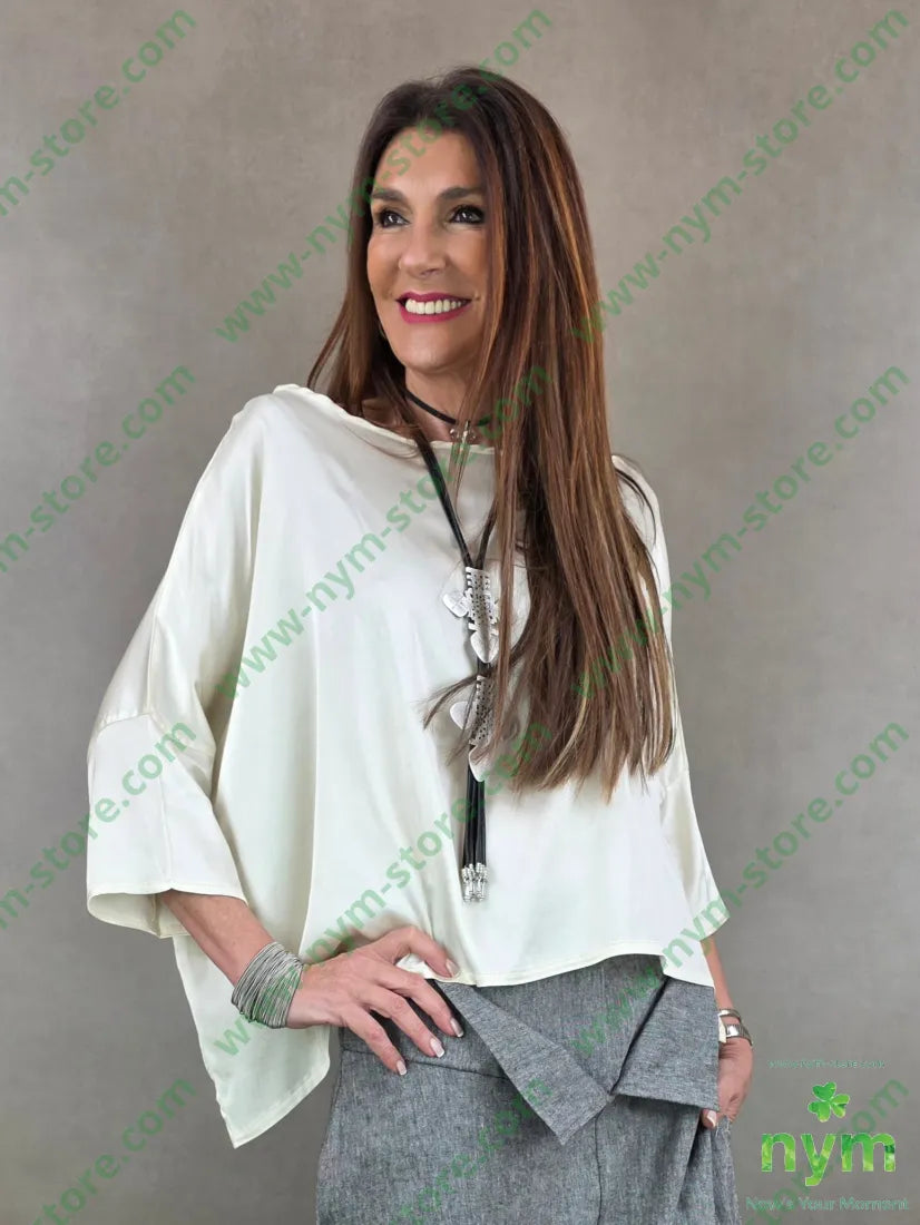 tunica irregolare elastan 96vi4ea - U / BIANCO / PE26 - CAMICIA