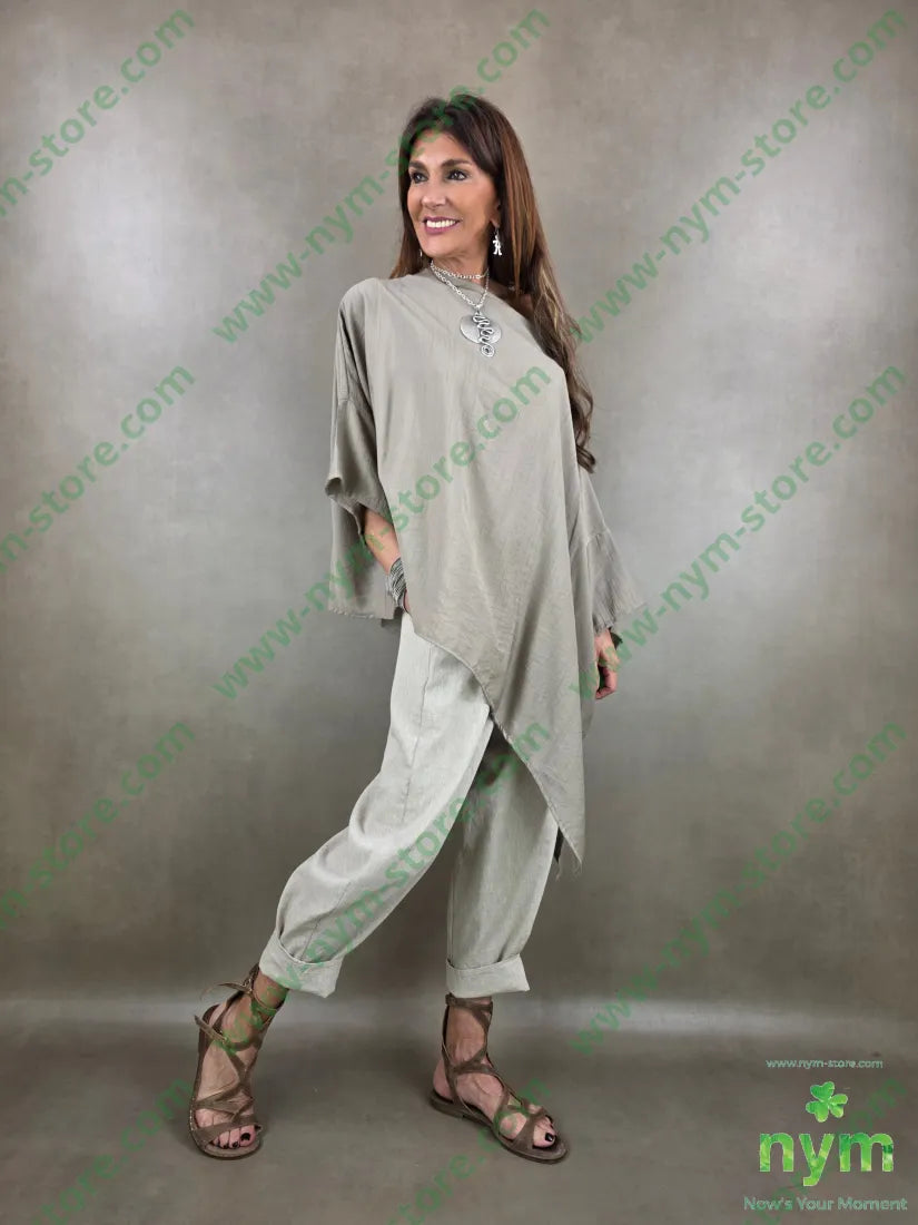 tunica leggera superover uno spacco 84vi16pa - CAMICIA