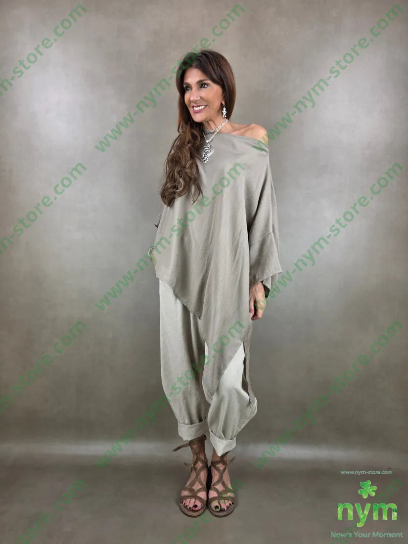 tunica leggera superover uno spacco 84vi16pa - CAMICIA