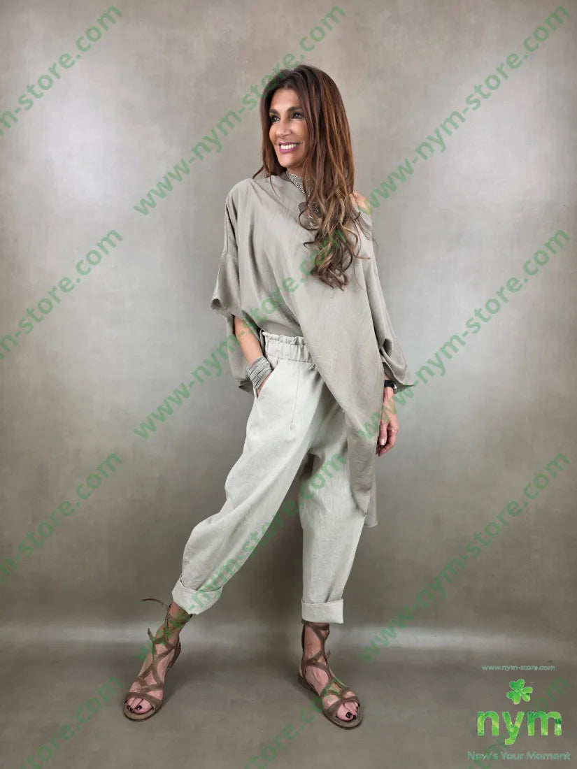 tunica leggera superover uno spacco 84vi16pa - CAMICIA