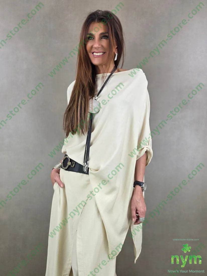 tunica leggera superover uno spacco 84vi16pa - CAMICIA