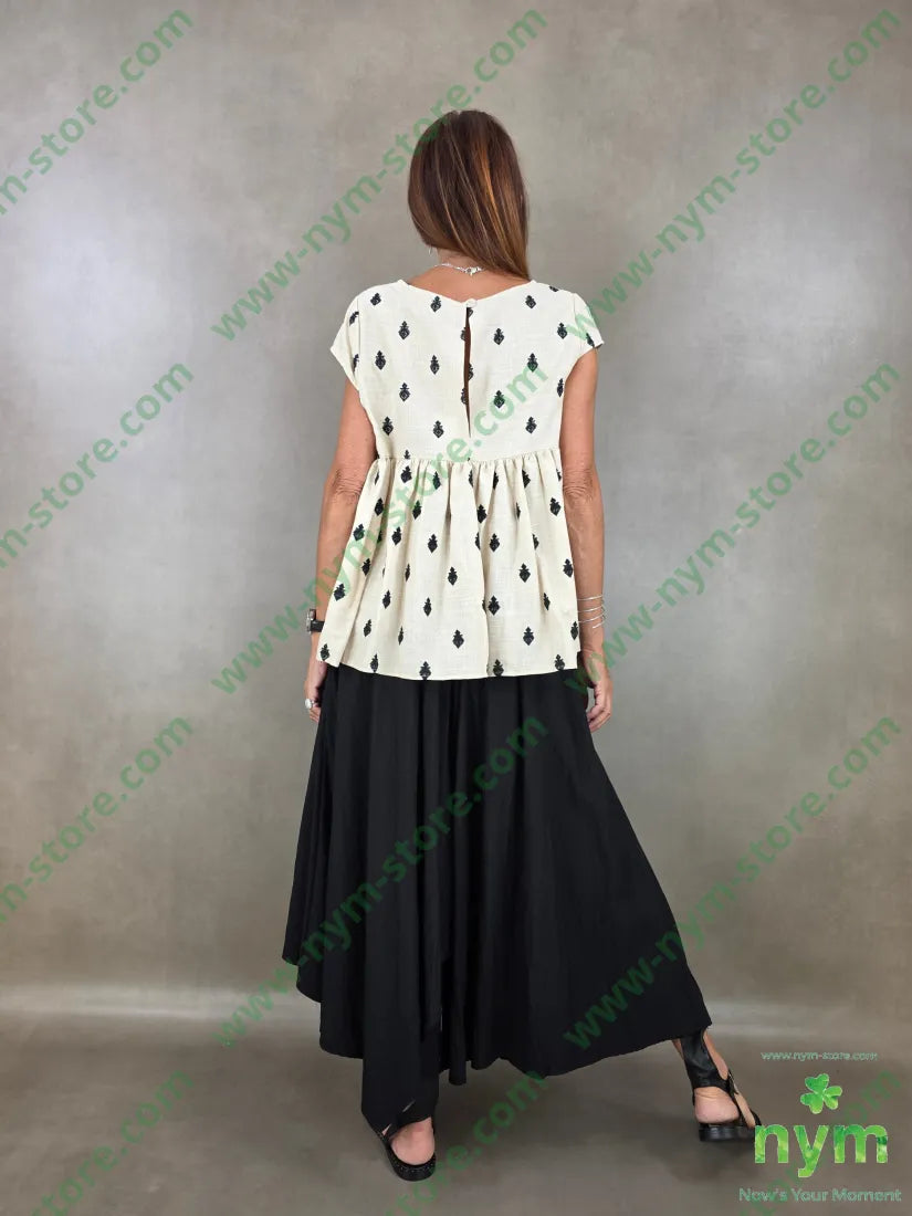 tunica manica aletta stemmi 85vi15li - U / SABBIA / PE26 - CAMICIA
