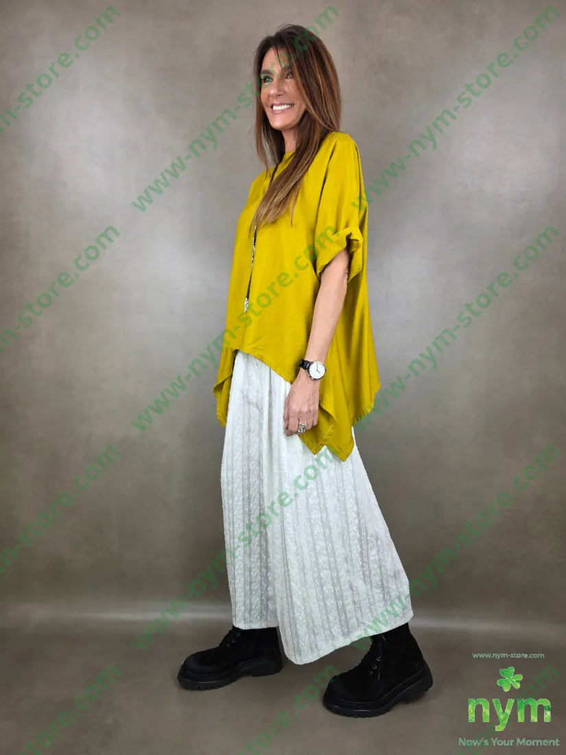 tunica manica corta due punte 84vi16pa CAMICIA