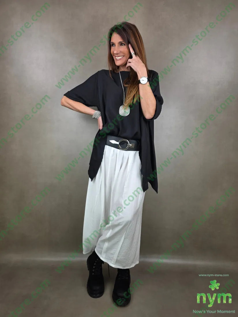 tunica manica corta due punte 84vi16pa CAMICIA