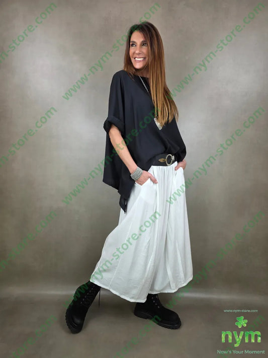 tunica manica corta due punte 84vi16pa CAMICIA