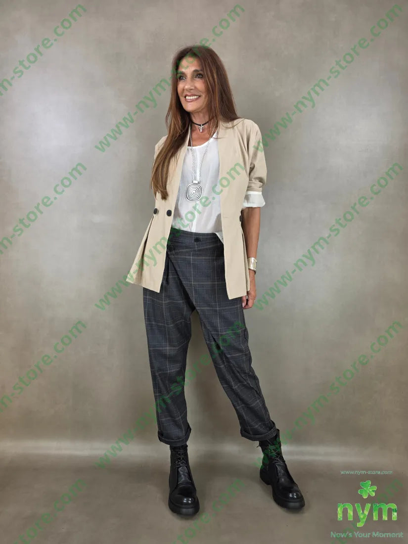 tunica motivo manica 85ly15pl - CAMICIA