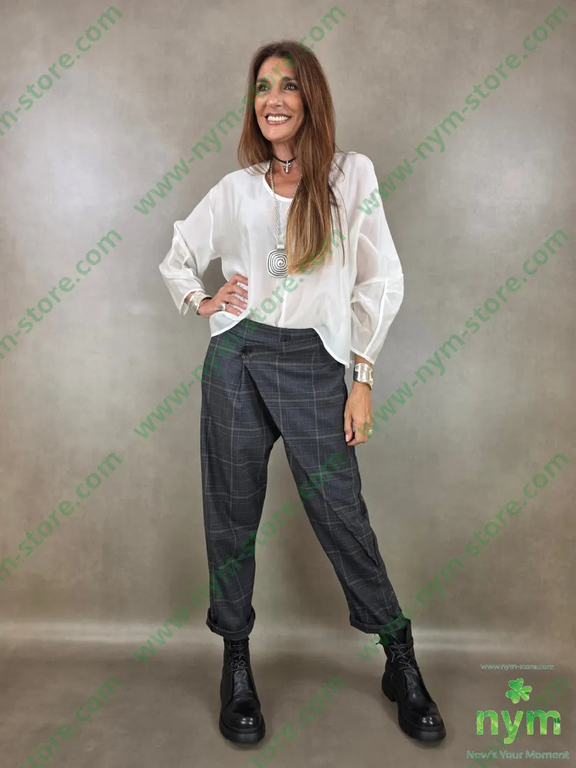 tunica motivo manica 85ly15pl - CAMICIA
