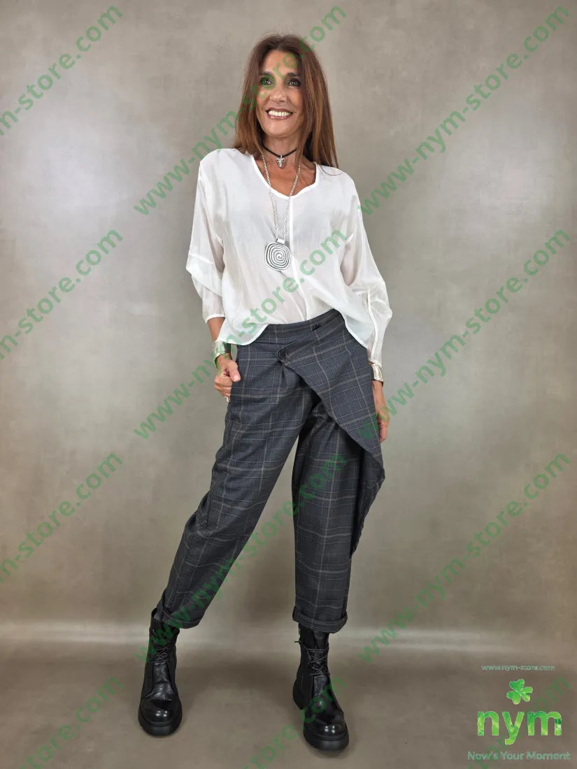 tunica motivo manica 85ly15pl - CAMICIA