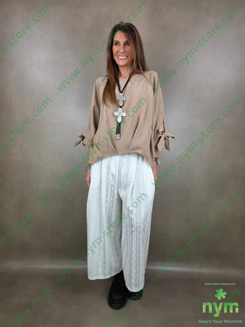 tunica nodo polso 86ra14pl CAMICIA