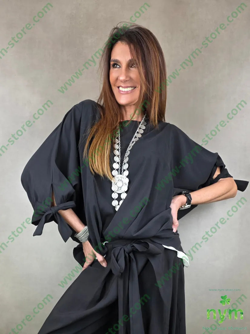 tunica nodo polso 86ra14pl U / NERO / PE26 CAMICIA