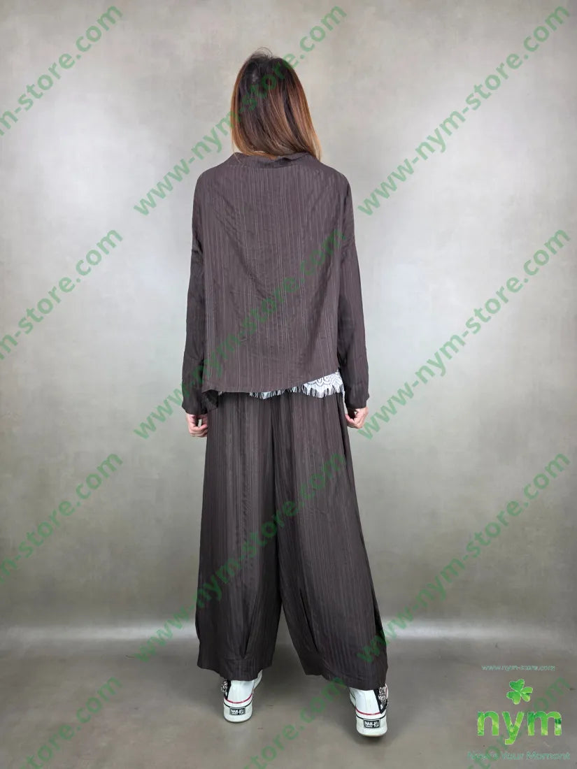 tunica quadrata tessuto riga 98vi1pl1co CAMICIA