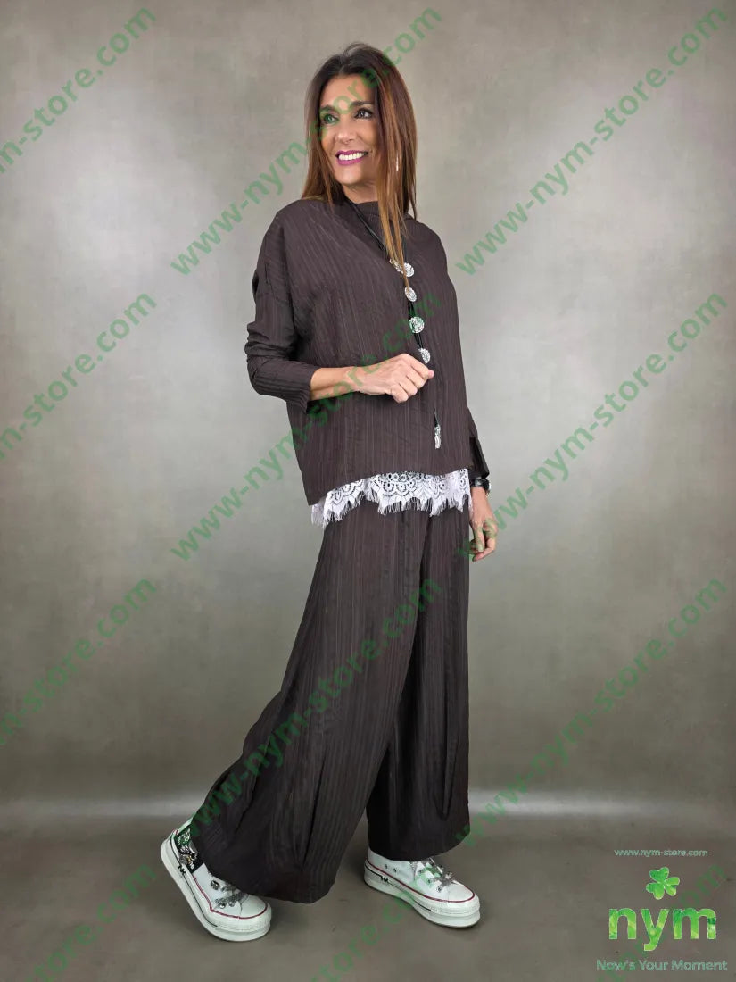 tunica quadrata tessuto riga 98vi1pl1co CAMICIA