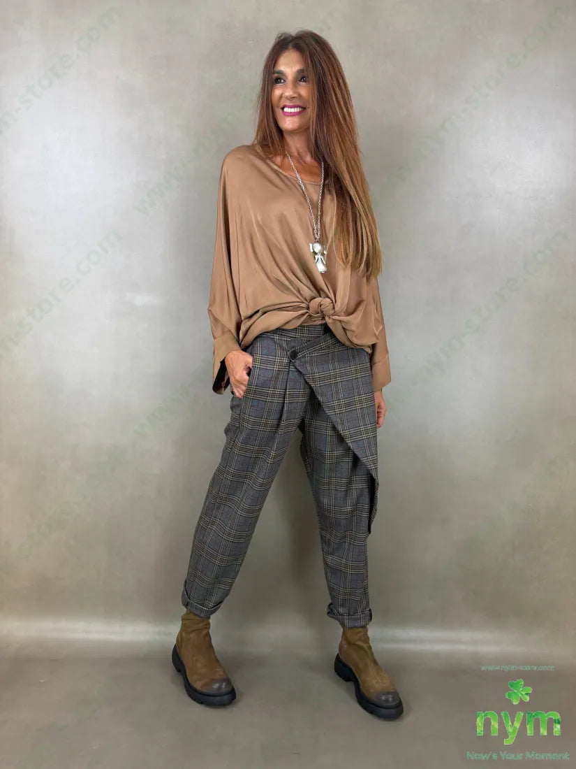 tunica raso aperta fondo 60ry40vi - CAMICIA
