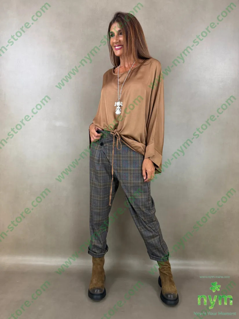 tunica raso aperta fondo 60ry40vi - CAMICIA