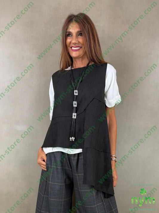 tunica sm tessuto lavorazione infeltrito 65pl33vi2ly - U / NERO / AI26 - CAMICIA