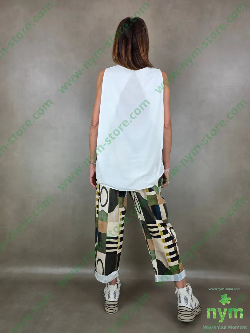 tunica sormonto dietro 67vi33pl - U / PANNA / PE26 - CAMICIA