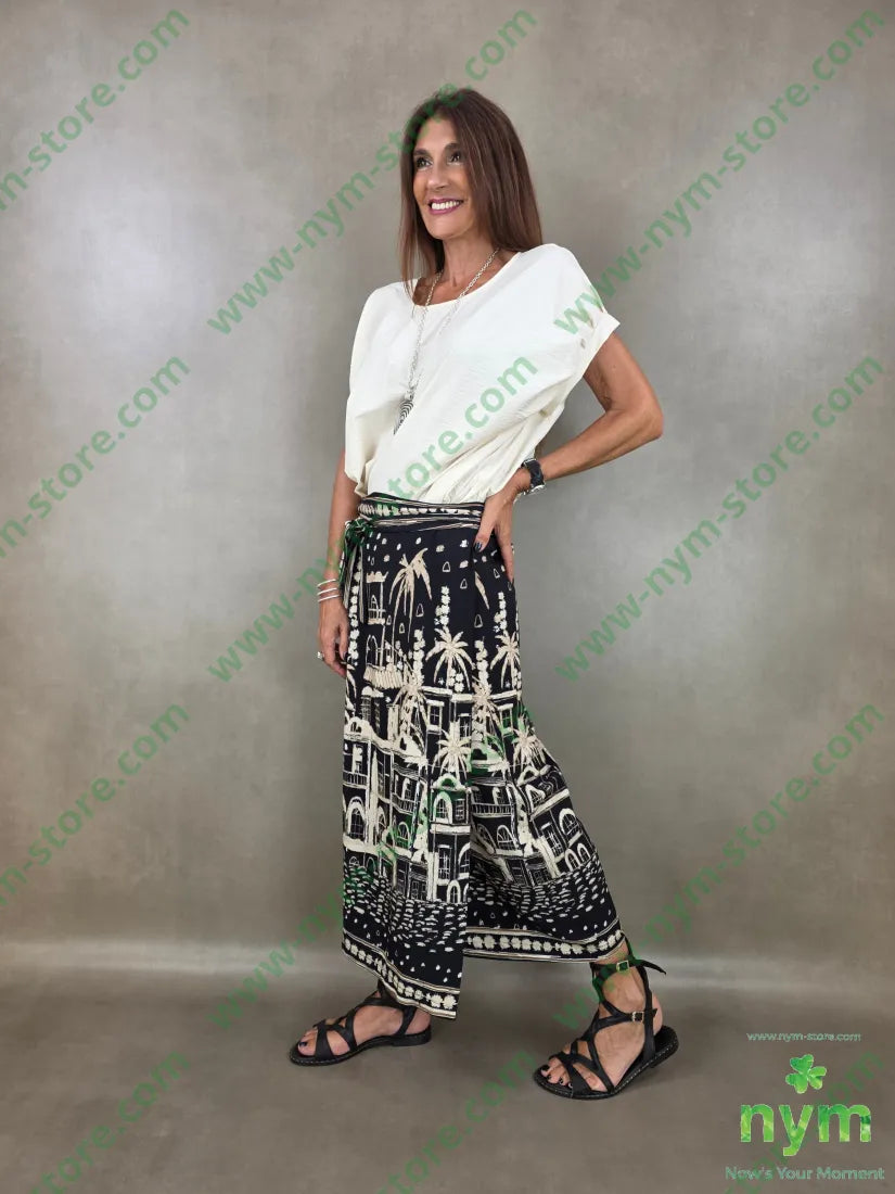 tunica tessuto martellato pieghe manica 87co13ny - CAMICIA