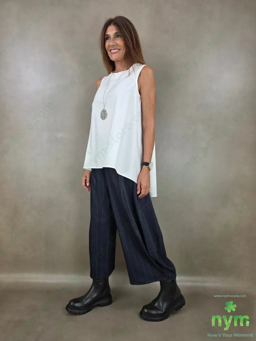 tunica trapezio dietro di cotone 100co - CAMICIA