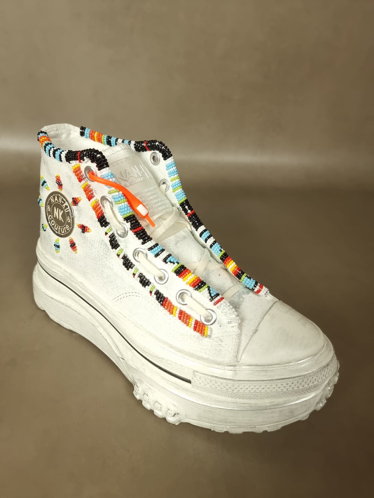 sneaker perline multicolore